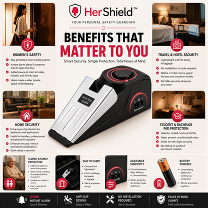 HerShield™ | Your Personal Safety Guardian