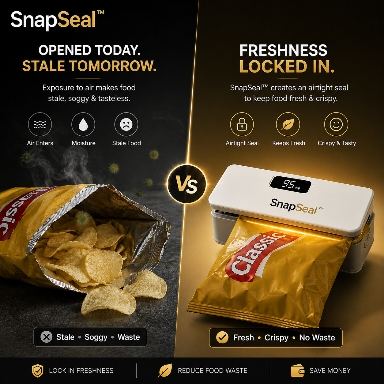 SnapSeal™ Freshness Sealer Pro