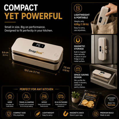 SnapSeal™ Freshness Sealer Pro