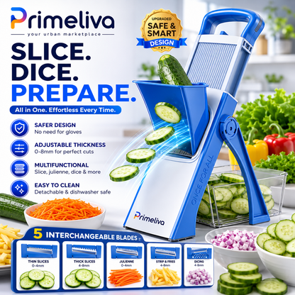 PrimeSlice Pro | Multifunction Veggie Cutter